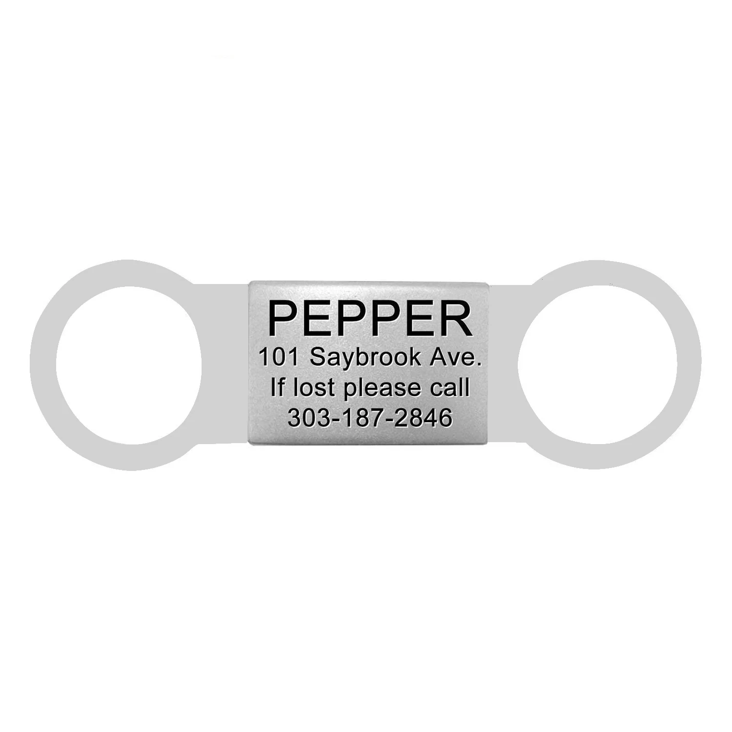 Tag Name Dog Collar name Personalized Cat Tags Slide On Pet Tag ID Silent Custom Dog Tags Engraved Cat Name Customized 