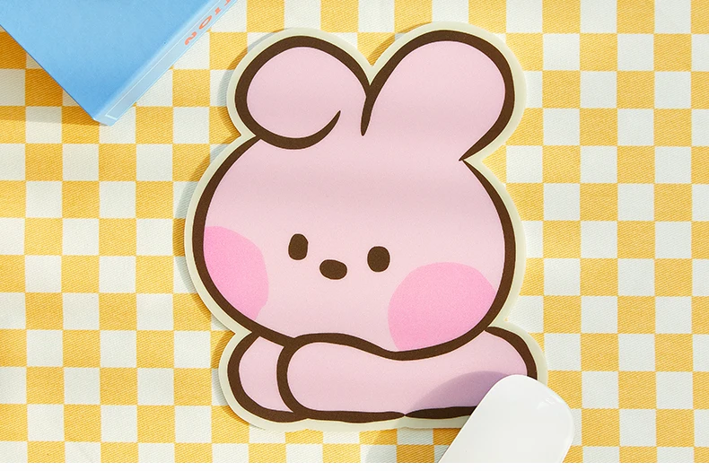 Protivoskolzyashij Kovrik Dlya Myshi Line Friend Bt21 Serii Minini S Risunkami Iz Multfilmov Anime Milaya Kukla Aliekspress