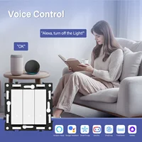 BSEED Zigbee 1/2/3/4Gang Smart Light Curtain Shutter Dimmer Switches Mechanical Buttons EU Sockets USBC DIY Parts Plastic Frames - Image 5