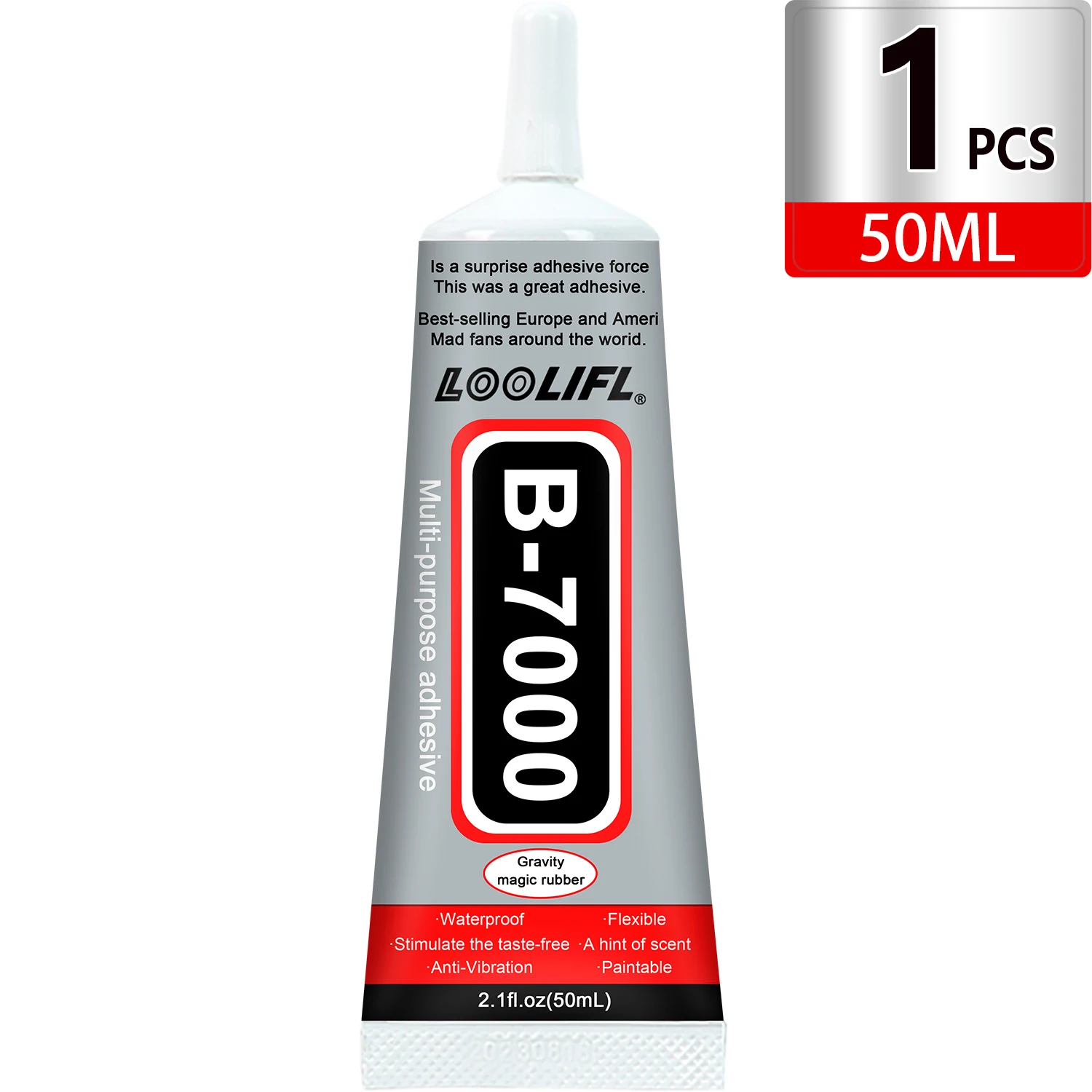 High-Strength Waterproof Transparent Repair Adhesive with Precision Applicator - Ideal for Screen, Glass, and Plastic DIY Projects
