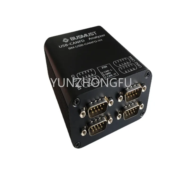 

Анализатор CANFD с USB на CANFD, компьютер-хост, четырехканальный анализатор CAN