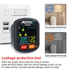 Mestek Socket Tester Outlet Tester RCD GFCI NCV Test Outlet checker EU US UK Plug Ground Zero Line 30mA Smart Socket Detector 4