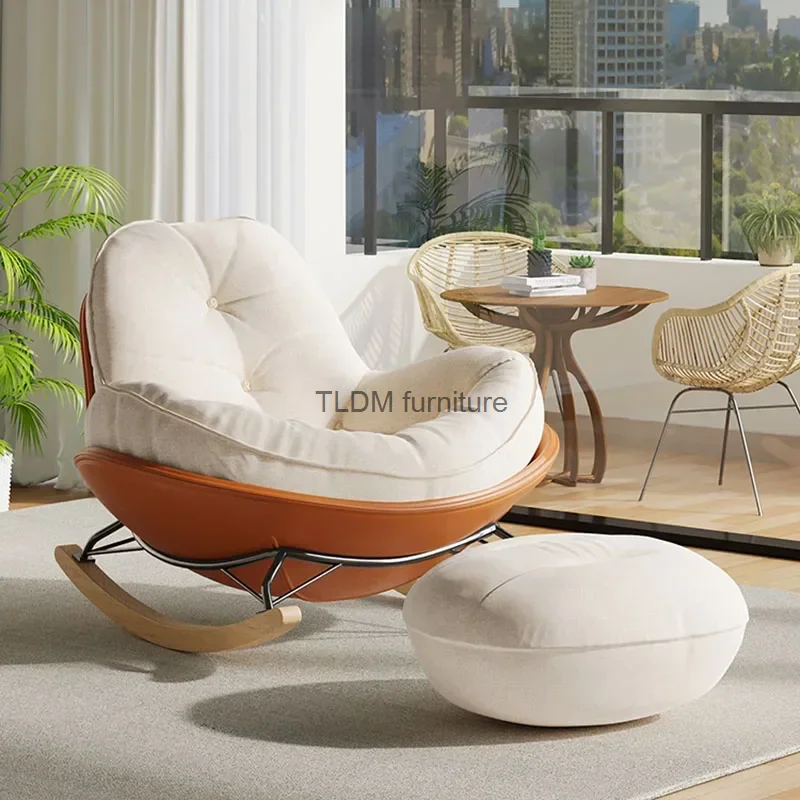 

Дизайнерское эластичное кресло-качалка для отдыха в спальне