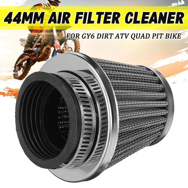 44MM Universal Motorcycle Air Filter Elements Mushroom Head Pod Cleaner