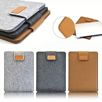 Sac de protection en feutre anti-rayures 11 13 15 pouces pour ordinateur portable PC Sac de rangement étanche Protection de tablette pour Macbook Air Pro Ordinateur portable 2