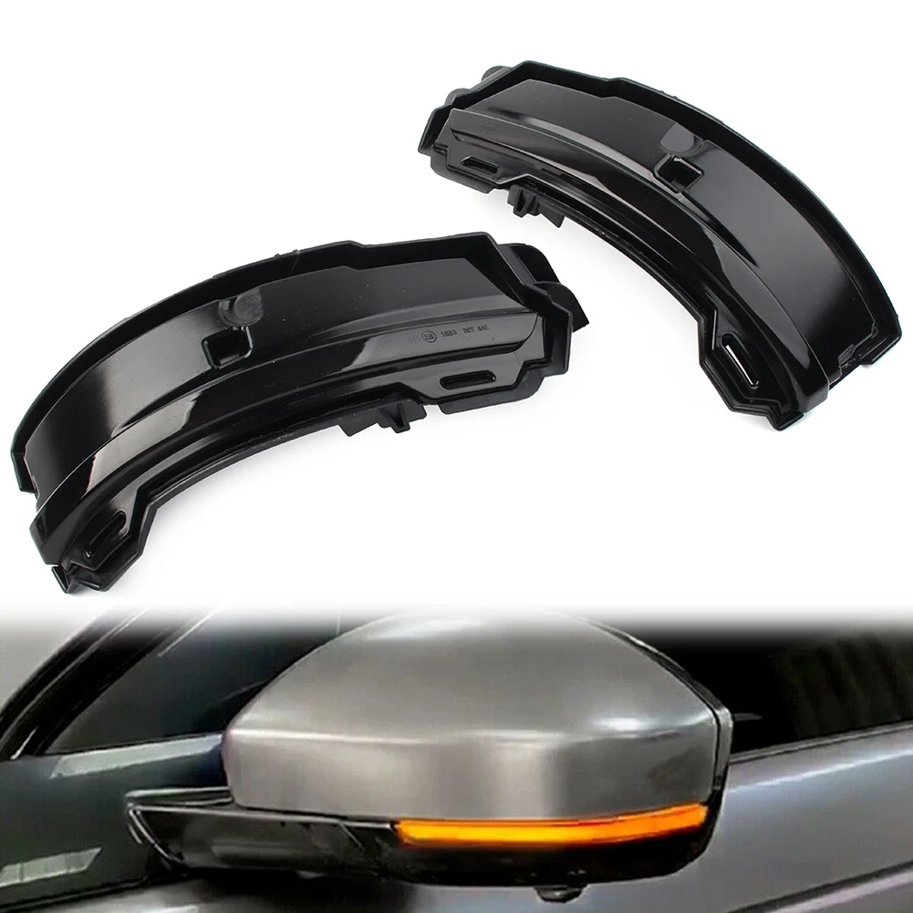 2x Car Led Dynamic Mirror Turn Signal Light For Land Rover Evoque