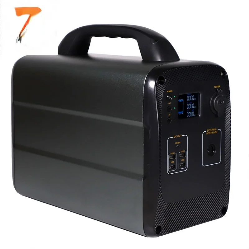 

High Capacity Portable 1000Wh Rechargeable Emergency Solar Power Station