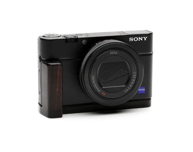 Per Sony Rx100 Ii Iii Iv V Vi Vii Fotocamera Rx100 Rx100 12 3 4 5 6 7 Impugnatura In Legno Piastra Di Base Staffa