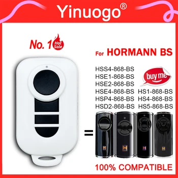 HORMANN HSE2 868 BS / HSE4 868 BS / HSE5 HSE1 HS1 HS4 HS5 HSP4 HSD2 868 BS 868MHz BiSecur 차고 리모컨 게이트 오프너