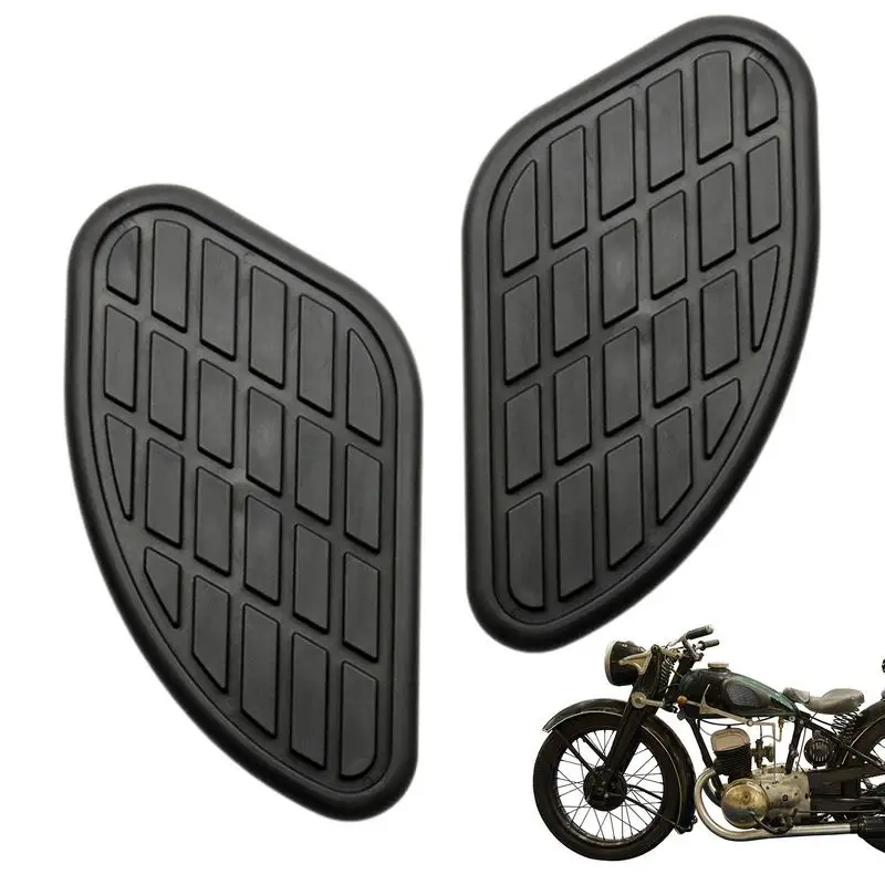 

Universal Motorcycle Fuel Tank Pad Side Gas Tank Sticker Knee Grip Protector Vintage Side Panels For Most Motorcycle