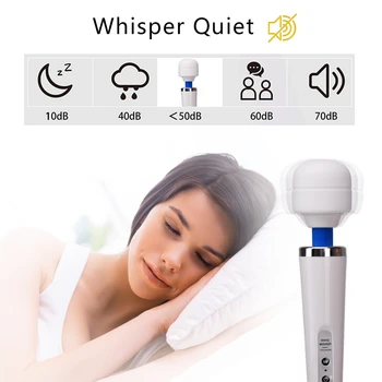 Wireless Dildos AV Vibrator Huge Magic Wand for Women Clitoris Stimulator USB Rechargeable Massager Goods Sex Toys for Adults 18 4