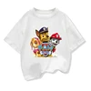 Paw Patrol Kids t shirts Dogs Printed Cartoon T Shirt for Boys Summer Animal Printing Boy T Shirt Tops Tees Children Clothes 5