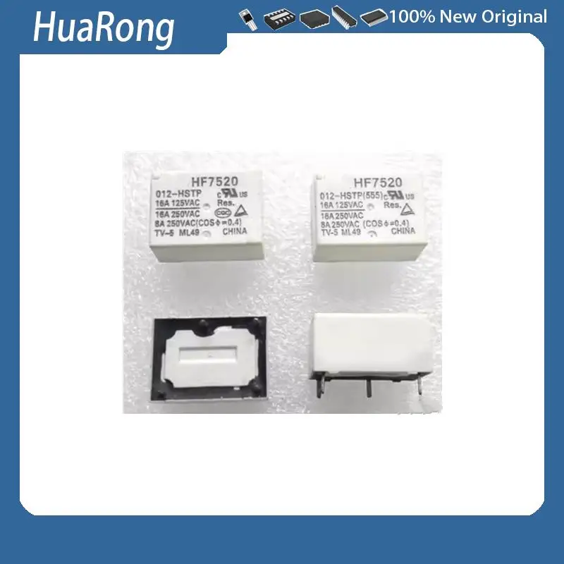 5 Pz/Lotto Muslim12Vdc 12V 102-1Ch-C 5-Pin Cma57-S-Dc12V-A-R-Zz 20A Hf7520 012-Hstp Htp 12V 16A 250Vac 4Pin