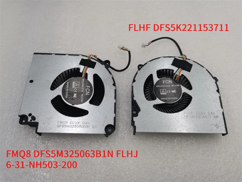 Ventilador refrigerador para CLEVO, NH50ED FP15 DFS5K22B15673U