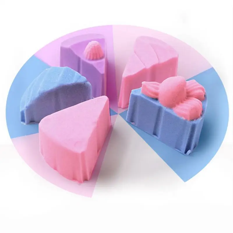 Play Sand for Kids Sensory Toys Moldable Sand Fake Sand Play Set Educational Toys Kids Sand Sensory Sand with Tools & Molds 3