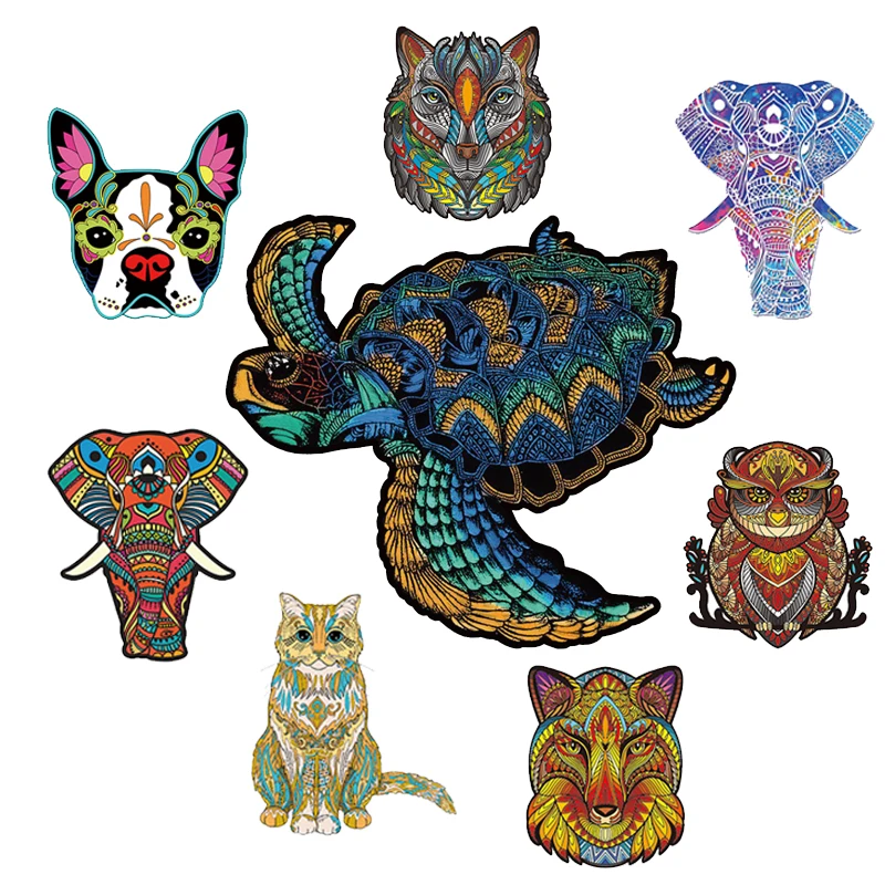Puzzle De Madera De Gato 135 Piezas – Diseño Artístico De Animales Para Adultos Y Niños, Decorativo