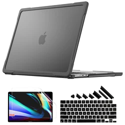 EGYAL Durable Anti - Fall Laptop Case with Sleek Design for Air 13 A2337 A2179 (Black)