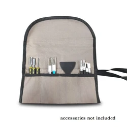 1 Pc Tool Storage Bag Multiple Pockets Multi-Purpose Roll Up Pouch Hanging Tool Bag For Wrench Hand Tools Organizer Carpentry