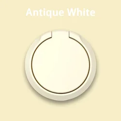 Ultra - Thin 360° Rotating Phone Ring Grip & Stand with Strong Adhesive (Antique White)