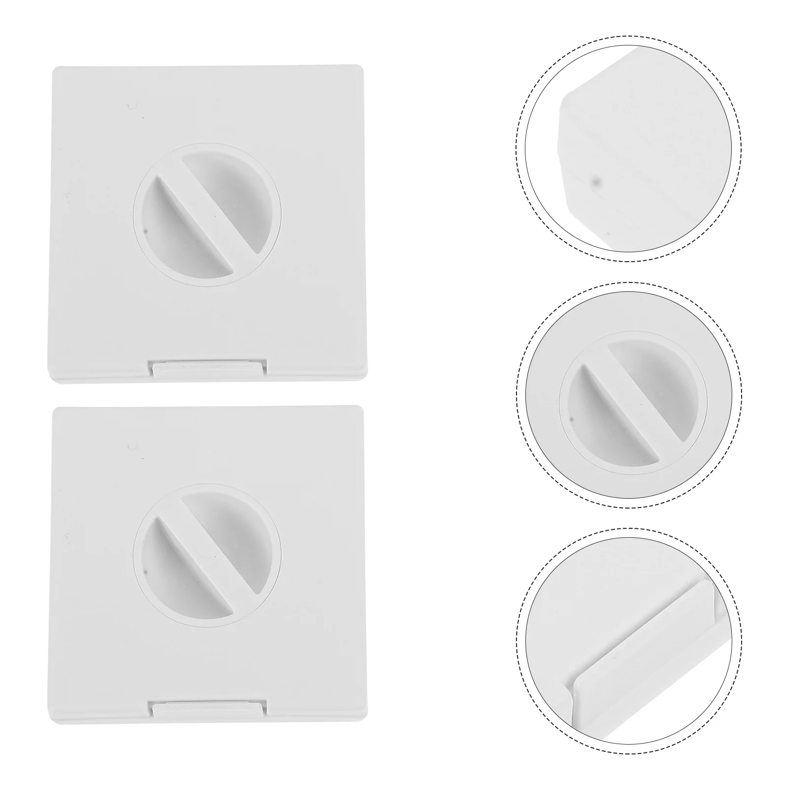 

2 Pcs Data Cable Winder Organizer Case Management Container Cord Line Earphone Outdoor Charging