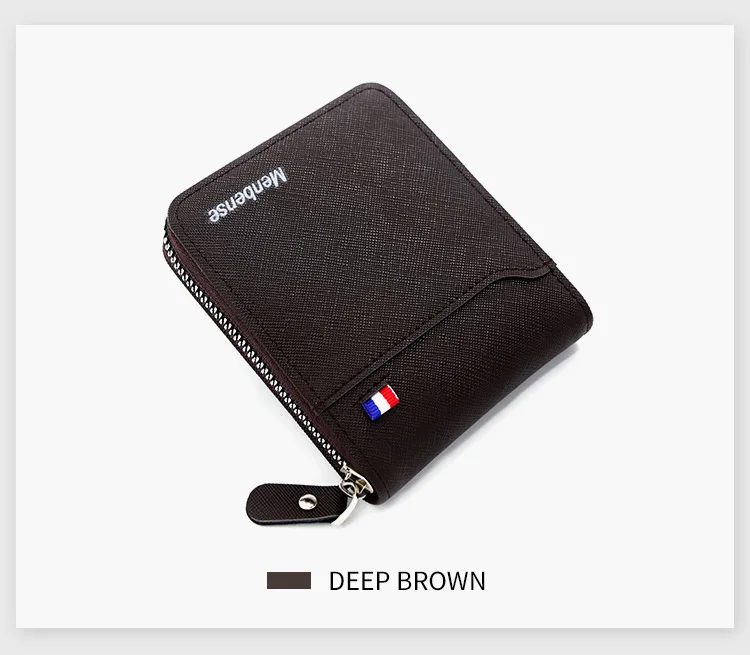 black wallet purse men