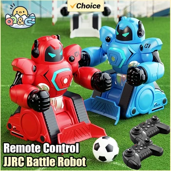 JJRC RC Robot Battle Boxe Robot Giocattolo Robot telecomandato 2.4G Robot da combattimento con due joystick di controllo Giocattoli per regali per bambini