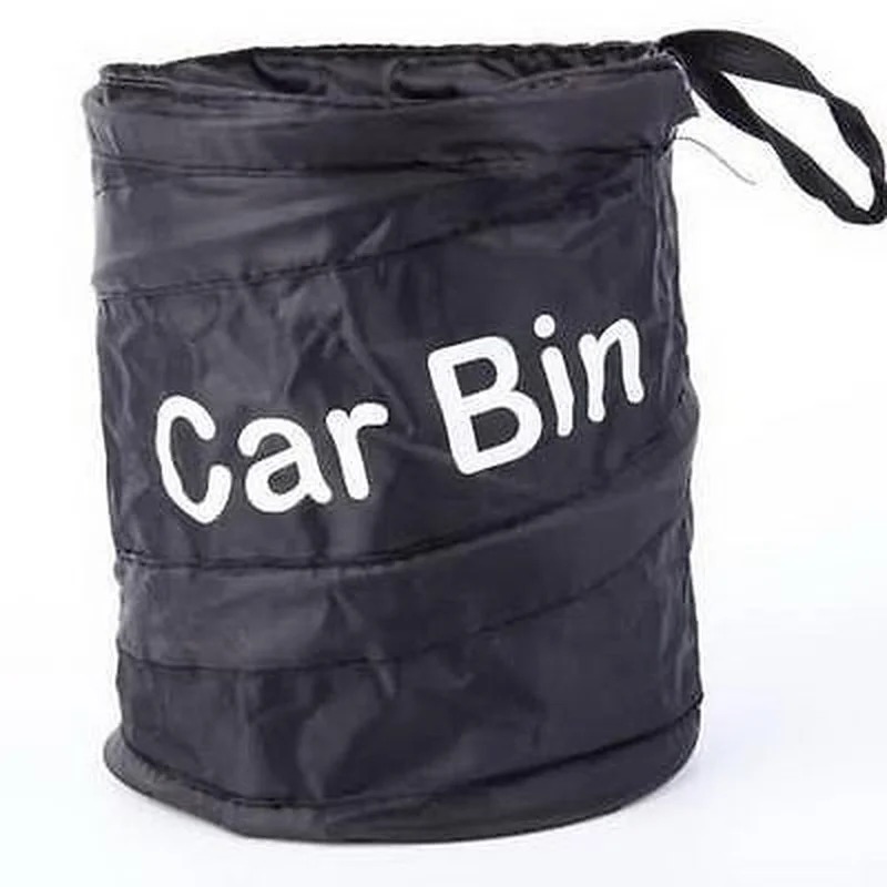 Foldable Car Trash Pack Bag Waterproof Litter Can Car Interior Garbage Storage Organizer Umbrella Container Auto Accessories