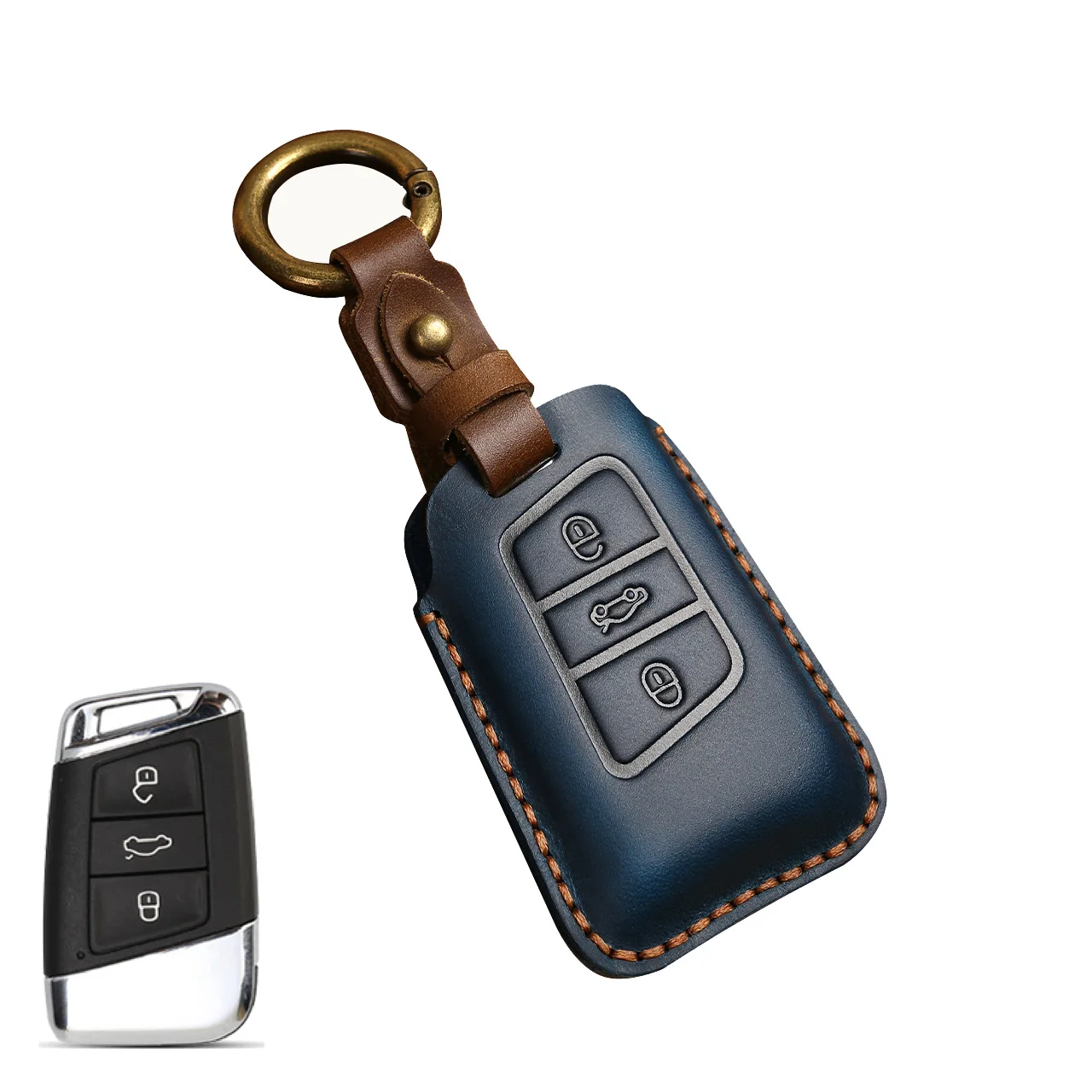 Premium Car Key Case Cover - Sleek and Durable Auto Accessory