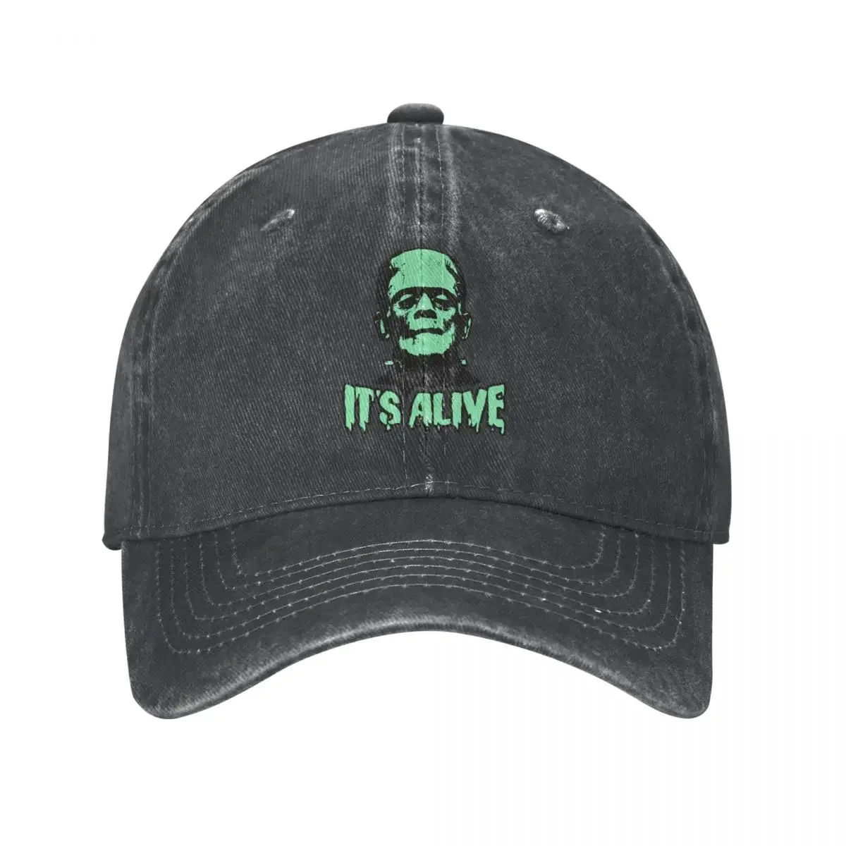 

Classic Denim Frankenstein Monsters Horror Movie Baseball Cap Dad Hat Snapback Casquette