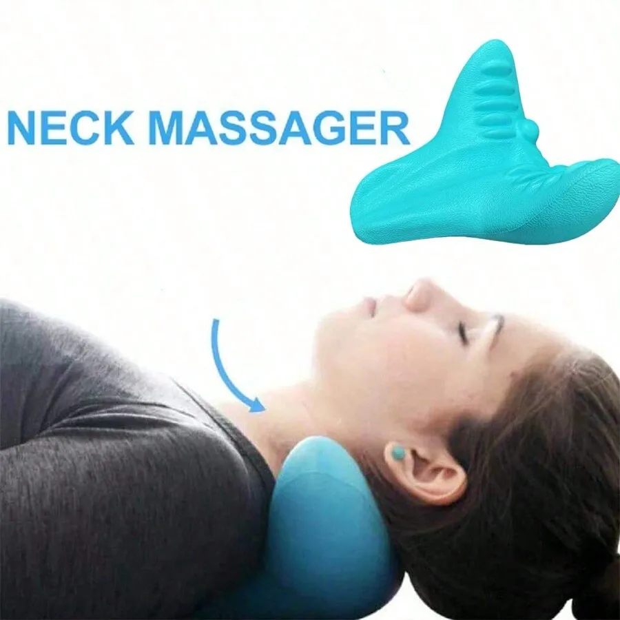 Portable Deep Kneading Neck Massager for Home and Travel Relaxation