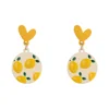 Lemon Earrings Aesthetic Fashion Cool for Women Trendy Unique Dangling Gift 1