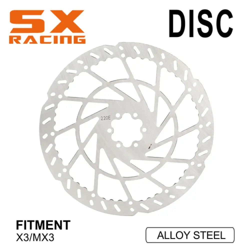 

Motorcycle Motocross Front Brake Disc Spare Parts For TALARIA Talaria X3 MX3 Scooter Steel