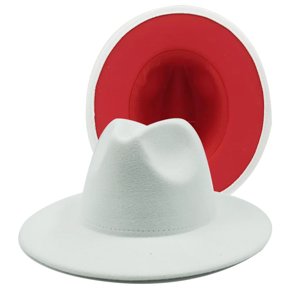 White Yellow Bottom Jazz Hats Cowboy 