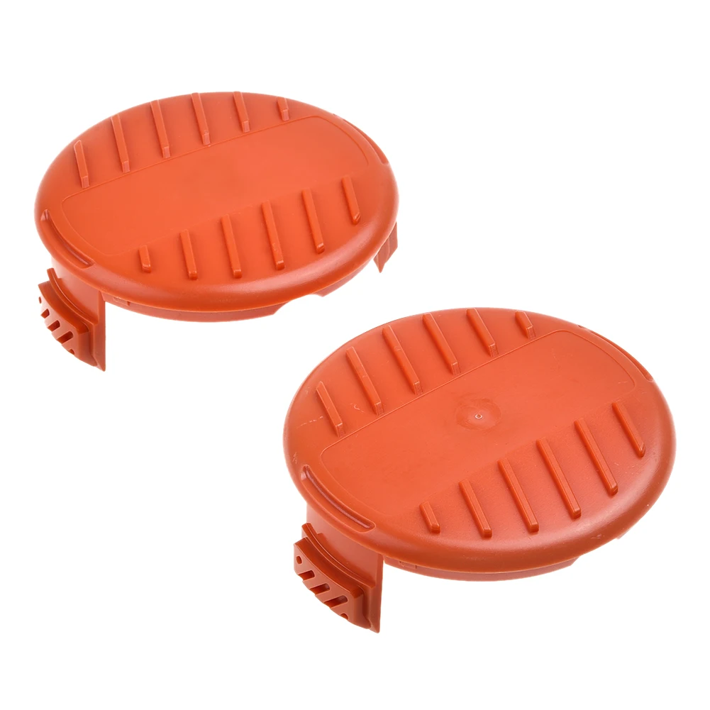 

2PCS Spool Cover For Black & Decker Reflex GL430S GL430SC GL530 GL540 Strimmer Trimmer Orange Sale Useful 2020