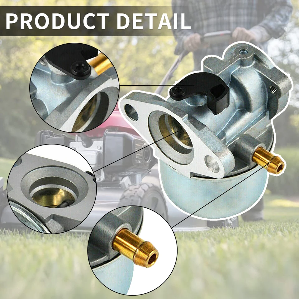 New Carburetor For Briggs & Stratton Engines – Replaces 694202, 693909, 692648, 499617, 6-Month Warranty