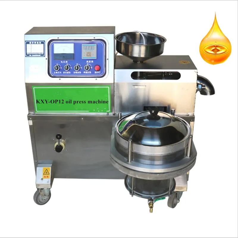 

China manufacturer Commercial 30KG/H Peanut Sesame Coconut Cooking oil filter press machine