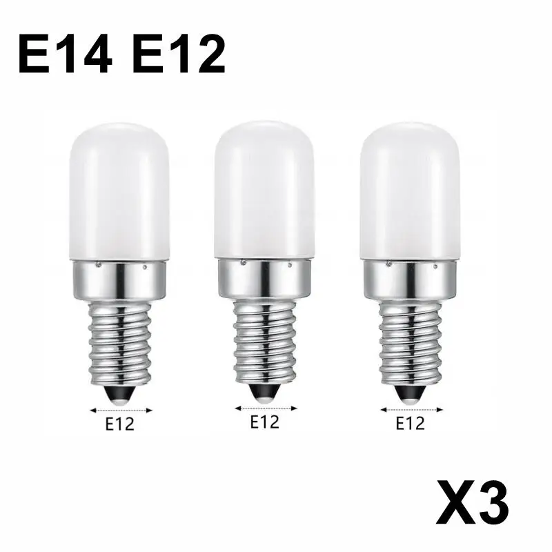 Led Refrigerator Light Bulb Cold Light  E14 Led Bulb 220v Refrigerator  Light - 2pcs - Aliexpress