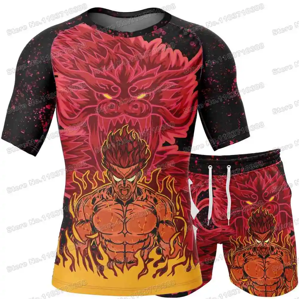 49th Popular Anime Rash Guards Surfing Beach Trousers Swimwear Diving ...
