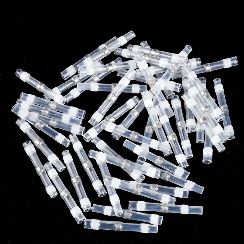 Solder Ring Terminal Sealed Heat Shrink Tube Wire Connector Heat Shrink Quick Terminal Waterproof Quick Butt Connector terminal connector