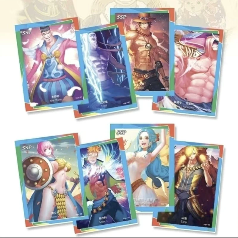 Anime Nami One Piece Xp Sp Ssp Brook Boa hancock Sakazuki Comics Collection  Flash Card Christmas Birthday Gift Board Game Card