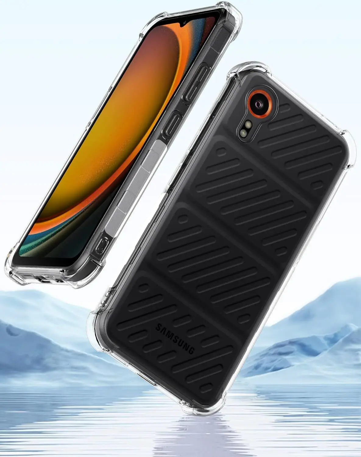 삼성 갤럭시 Xcover 7 Xcover 6 Pro 5 보호 커버 Capa Fundas Coque 용 충격 방지 에어백 TPU 케이스