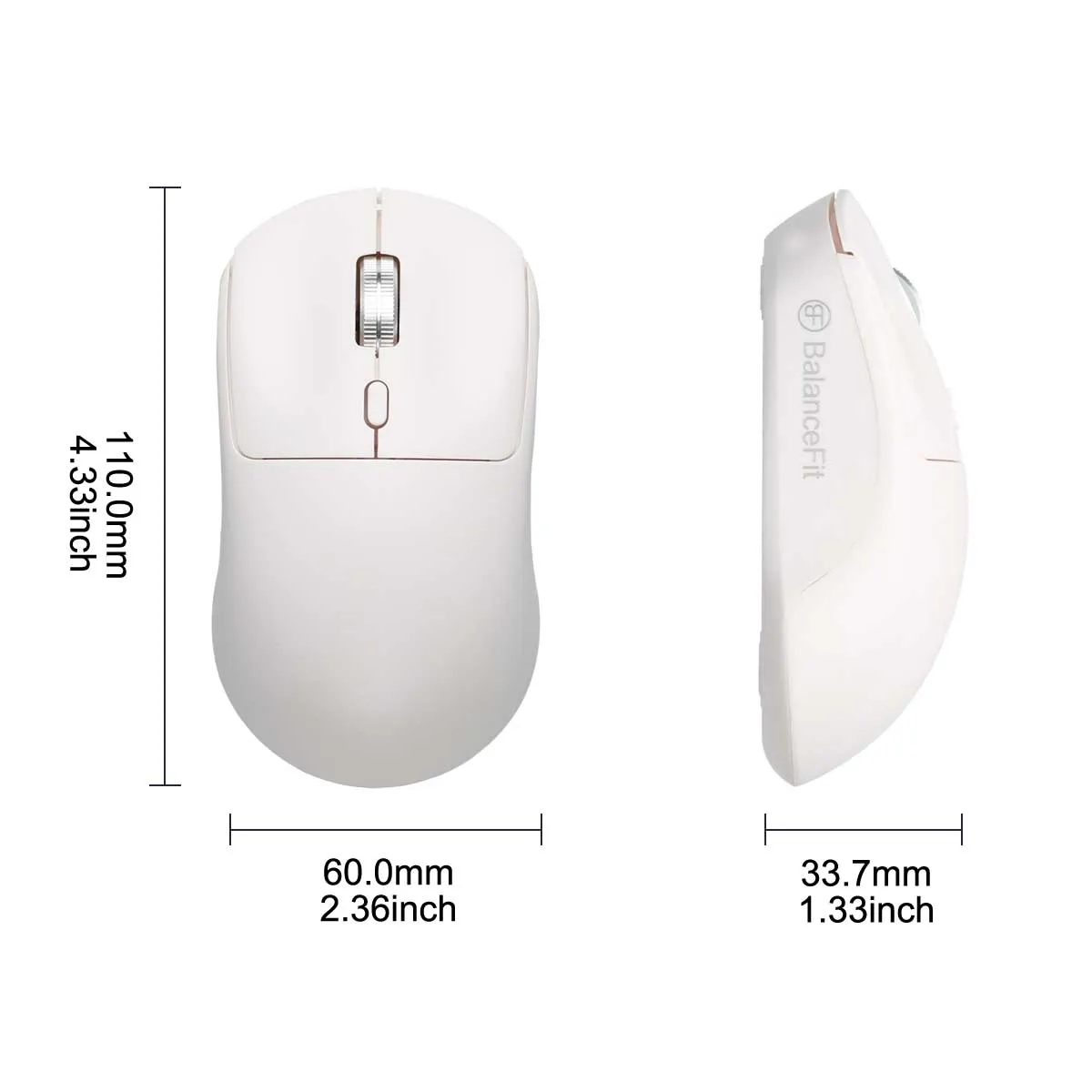 2.4G 무선 게이밍 마우스 배터리 오피스 마우스 노트북 데스크탑 컴퓨터에 적합 사무실 게임용 경량 마우스 무선