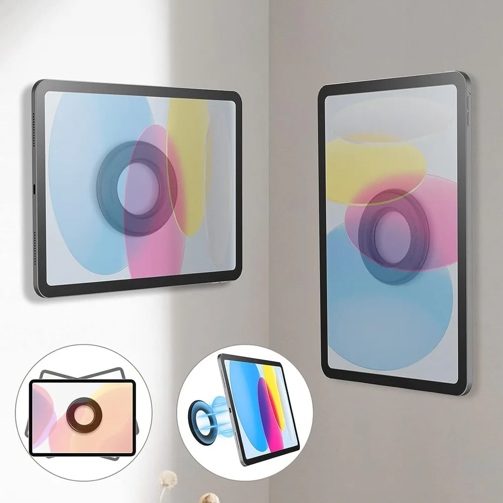 Nillkin-suporte Magnético para Ipad Pro Snaphold Couro Adesivo Montagem em Parede 11 10.2 12.9 - Imagem 4