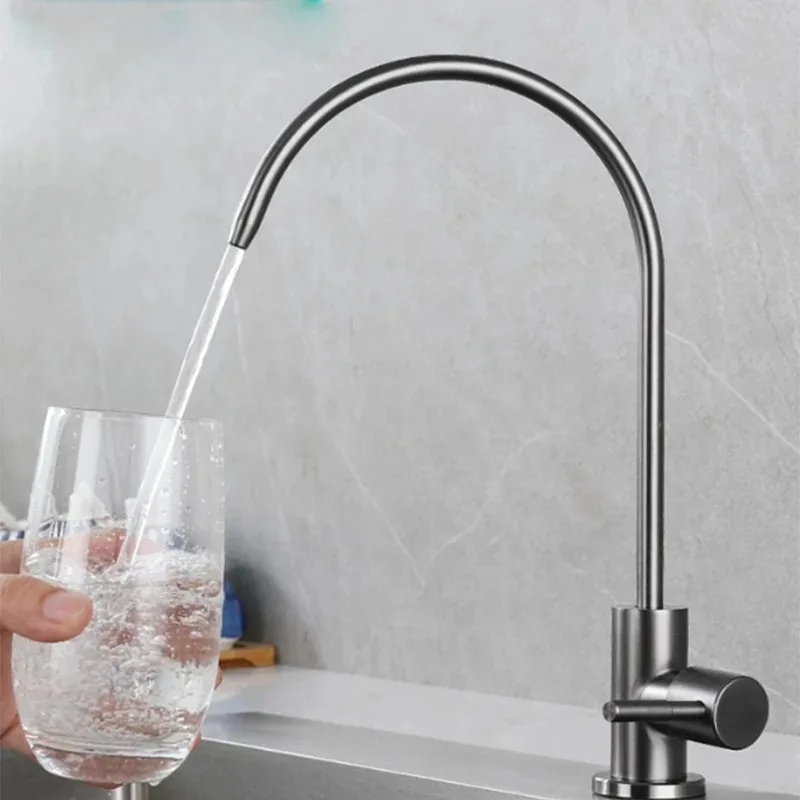 304 Stainless Steel Kitchen Filtered Faucet image 5