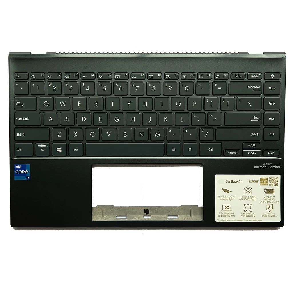 パソコン Asus ZenBook UX425E (US keyboard) Backlight US Laptop Keyboard for ASUS Zenbook 14 UX425