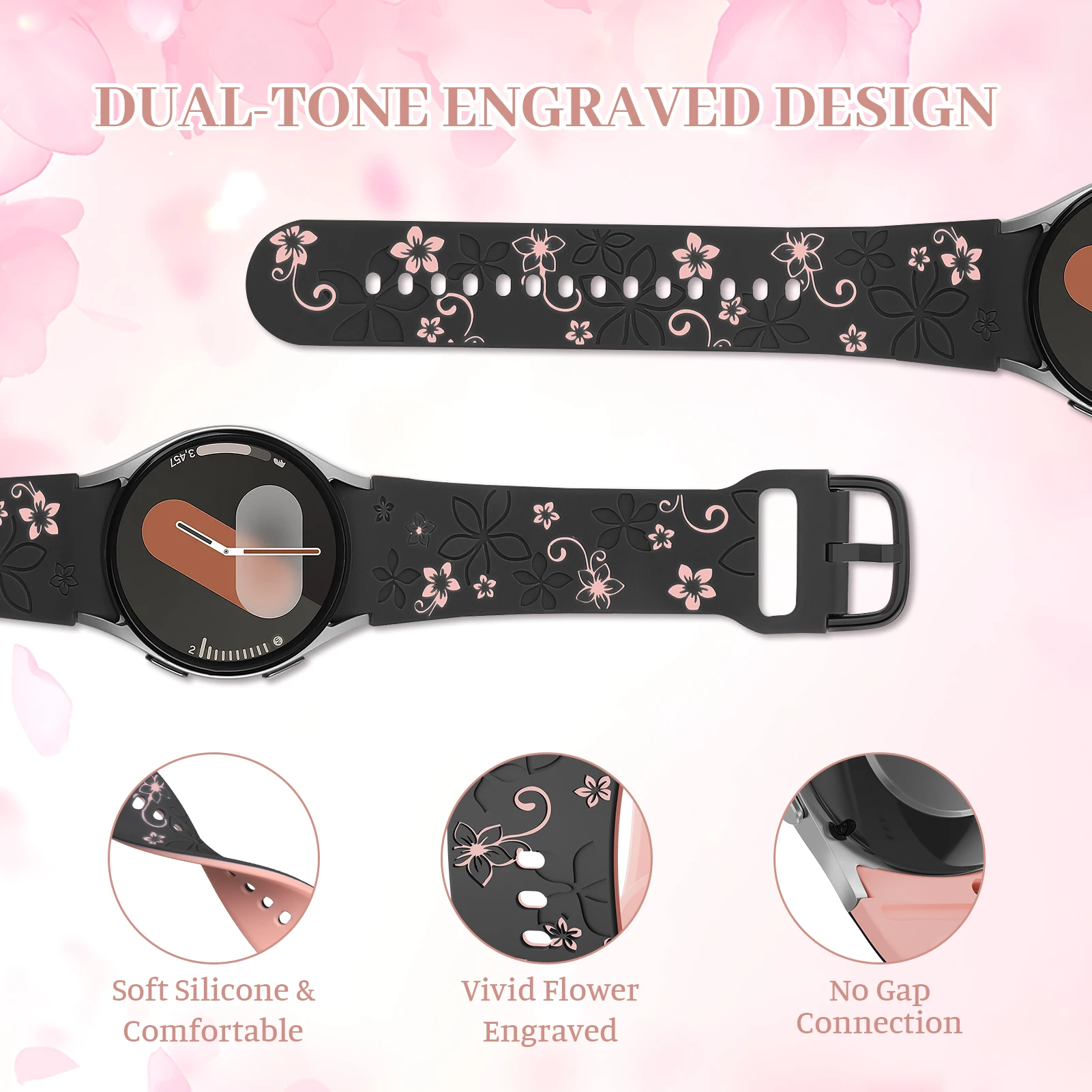 Engraved Sport Silicone Strap