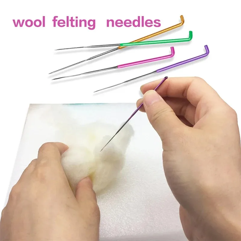 Felt Wool Felting Tool Kit Needle Felting Supplies for Starter needle felt kit,wool felting needles,wool felting kit