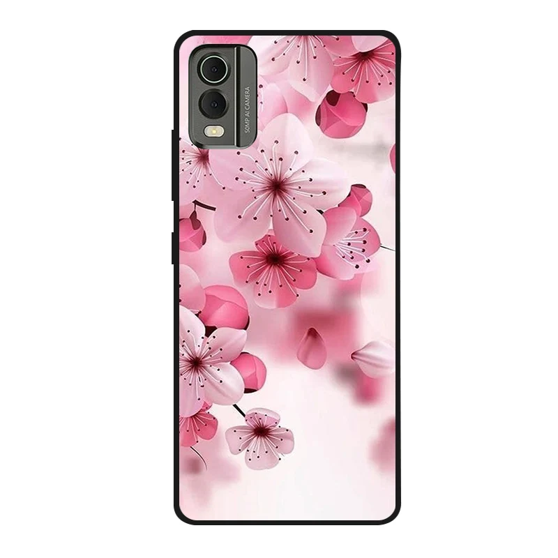 Cute Cartoon Shockproof Soft Silicone Back Cover, Painted TPU Case