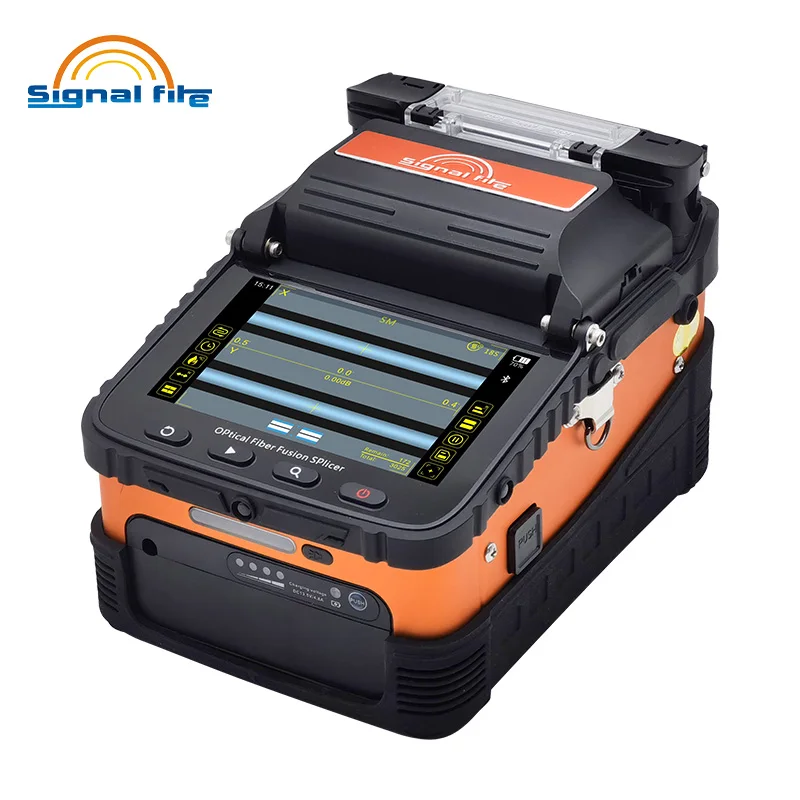 Automatic Splicing Machine Signal Fire AI-6C 6C+ Core Alignment Fusion Splicer FTTH Network Welder Tool Kits