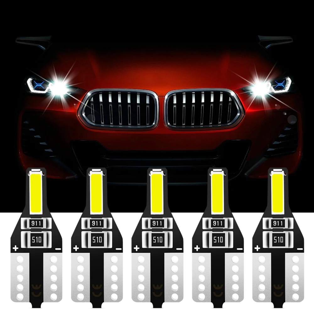 10 шт. автомобисветодиодный светодиодные лампы T10 194 W5W 168 для Ford Explorer KUGA chevrolet captiva